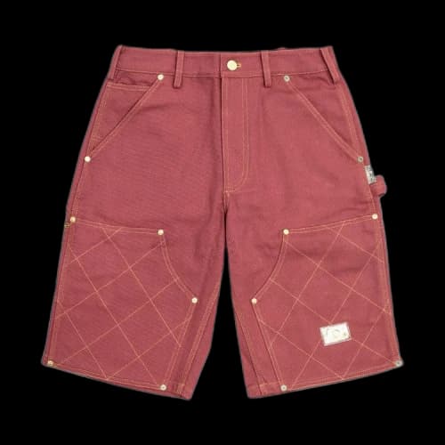 Advisory Board Crystals Double Knee Short 'Red'