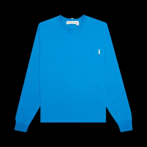 Advisory Board Crystals Long-Sleeve Pocket Tee 'Blue'