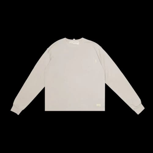 Advisory Board Crystals Long-Sleeve Pocket Tee 'Grey'