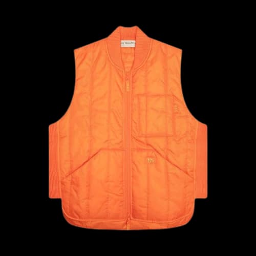 Advisory Board Crystals Puffer Vest 'Orange'