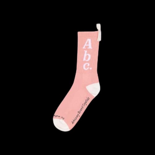 Advisory Board Crystals 123 Socks 'Morganite'