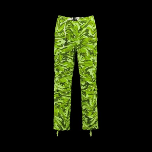 Advisory Board Crystals Warped Camo Cargo Pant 'Green'