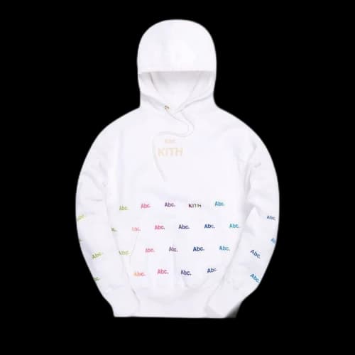 Kith X Advisory Board Crystals Holograph Hoodie 'White'