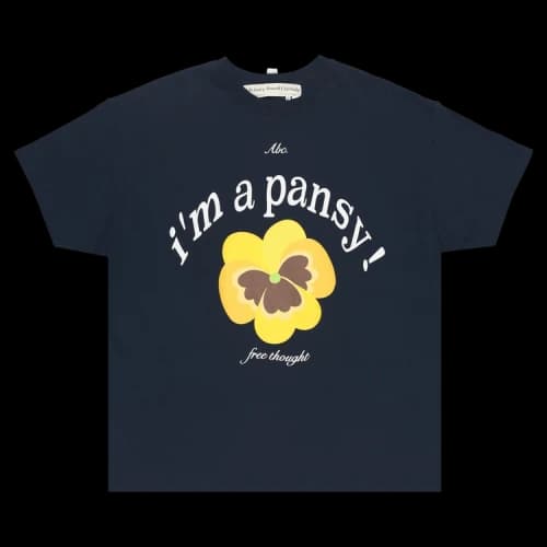 Advisory Board Crystals Pansy T-Shirt 'Black'