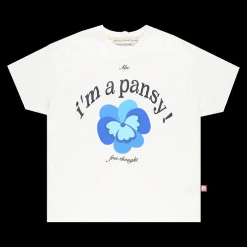 Advisory Board Crystals Pansy T-Shirt 'White'