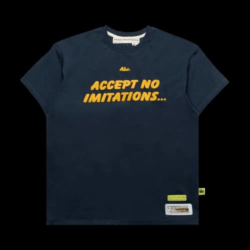 Advisory Board Crystals No Imitations T-Shirt 'Navy'