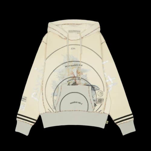 Advisory Board Crystals Psychic Death Hoodie 'Cream'