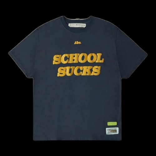 Advisory Board Crystals School Sucks T-Shirt 'Navy'