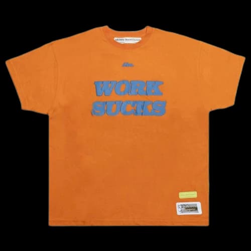 Advisory Board Crystals Work Sucks T-Shirt 'Orange'