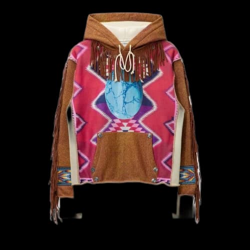 Advisory Board Crystals Birthstone Hoodie #12 'Suede Print'