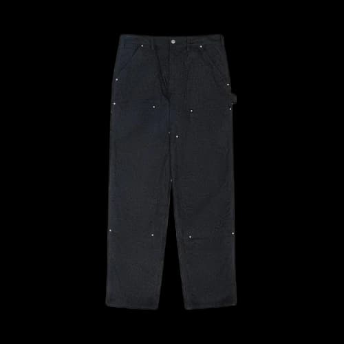 Advisory Board Crystals Crystal Rivet Lace Double Knee Pant 'Black'