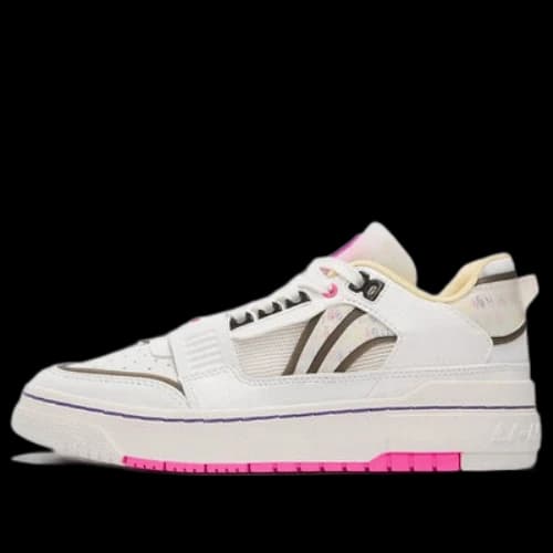 Li-Ning BadFive Rookie 'Cream White Neon Pink' (Women's)