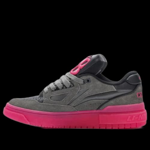 Li-Ning BadFive Rookie Low x WHOOSIS 'Grey Pink'