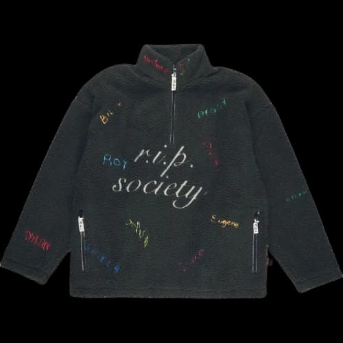 Advisory Board Crystals In The End Boa Fleece Hoodie 'Green'