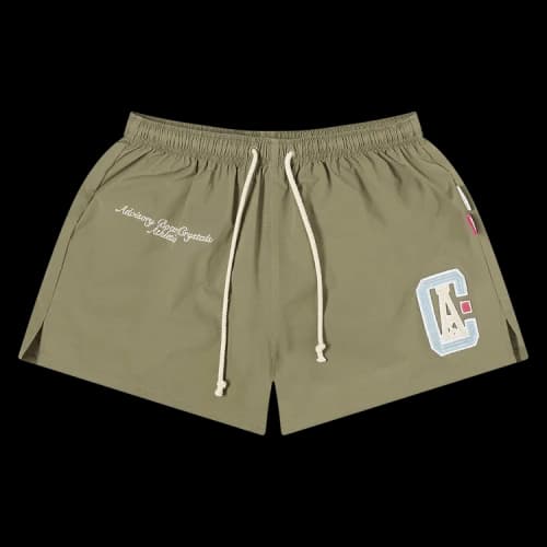 Advisory Board Crystals Athletics Track Short 'Olive'