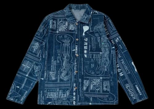 BAIT x Astro Boy Denim Jacket Blue