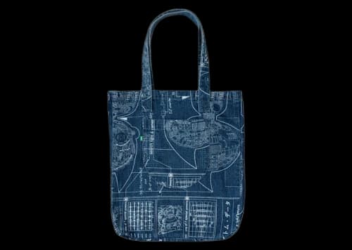 BAIT x Astro Boy Denim Tote Bag Blue