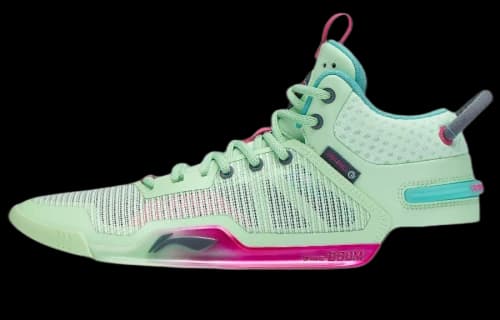 Li-Ning Badfive 3 Low 'Green Purple'