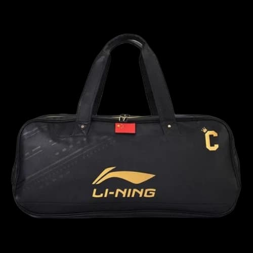 Li-Ning Tournament Square Racquet Bag 'Black Gold'