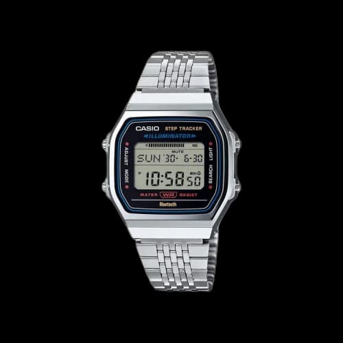 G-SHOCK by Casio Vintage Digital Watch 'Silver'
