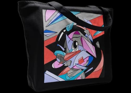 BAIT x Louis de Guzman x Astro Boy Tote Bag Black