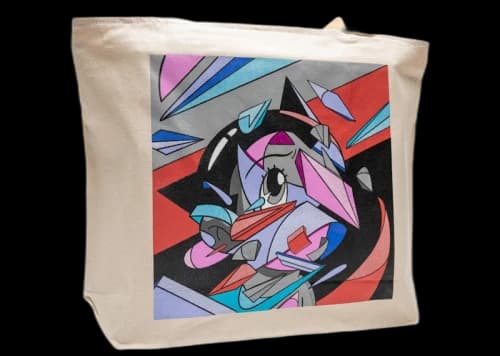 BAIT x Louis de Guzman x Astro Boy Tote Bag White