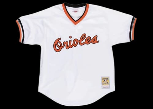 Mitchell & Ness Cal Ripken Jr Baltimore Orioles 1985 Pullover Authentic Jersey White
