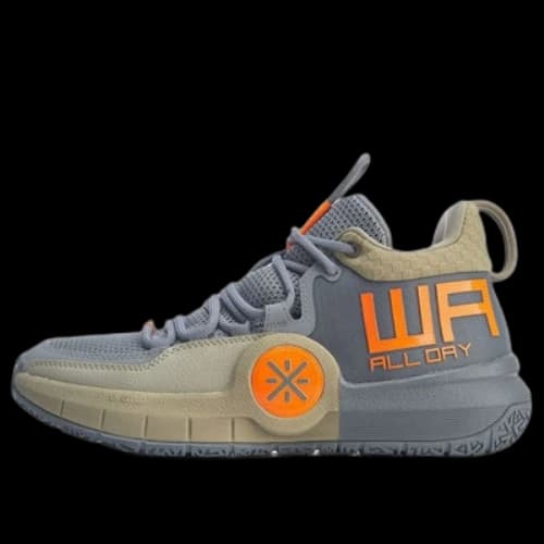 Li-Ning All Day 4 'Gray Creamkhaki Orange'