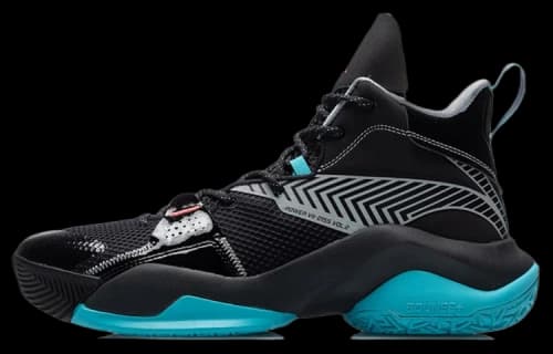 Li-Ning Power 7 V2 'Black Blue'