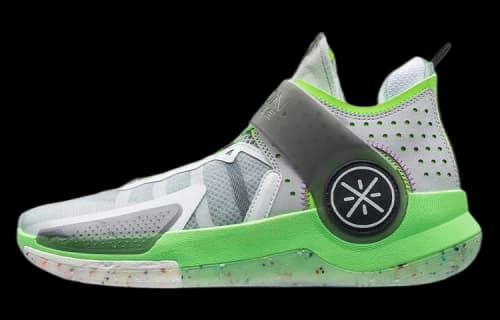 Li-Ning Wade Fission 7 'Grey Light Green'