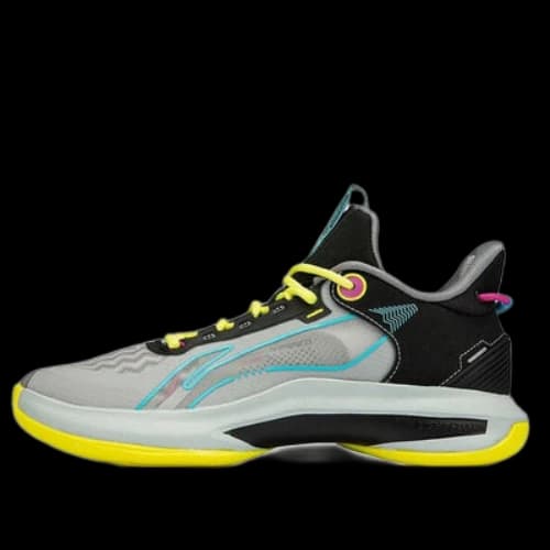 Li-Ning Flashing Mid 'Grey Yellow'