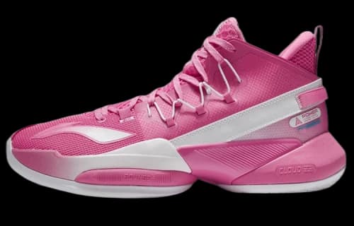 Li-Ning Power 8 V2 'Azalea Pink White'