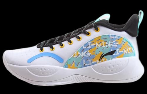 Li-Ning Wade Cloud 'Standard White Blue Yellow'