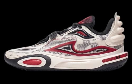 Li-Ning Wade All City 11 V2 'Beige Black Red'