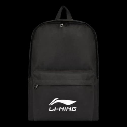 Li-Ning Logo Backpack 'Black White'