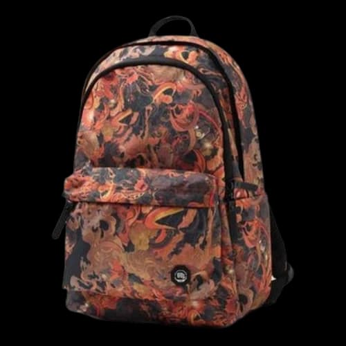 Li-Ning BadFive Graphic Backpack 'Orange Black'
