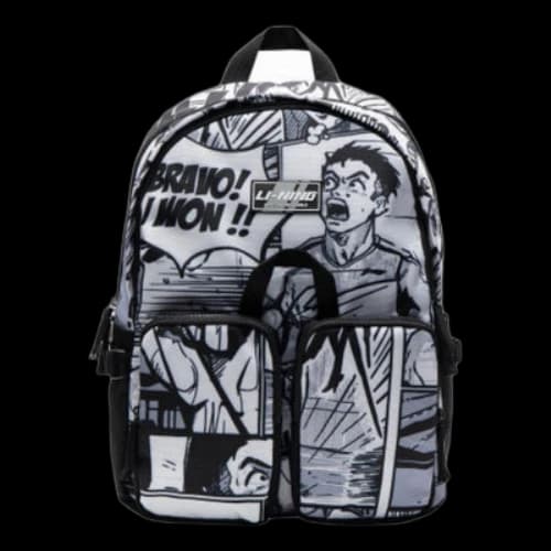 Li-Ning Comic Graphic Backpack 'Black'