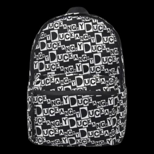 Li-Ning x Disney Graphic Backpack 'Black White'
