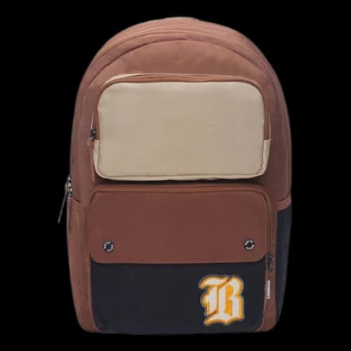Li-Ning BadFive Logo Backpack 'Brown'
