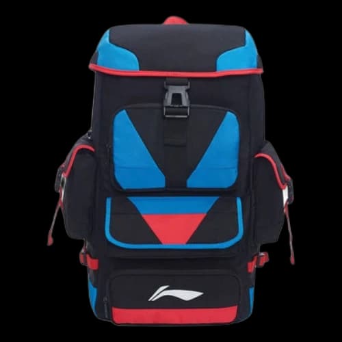Li-Ning Basketball Outdoor Backpack Large 'Black Blue Red'