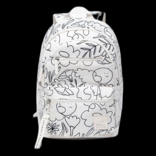 Li-Ning Allover Print Sportstyle Backpack 'White'