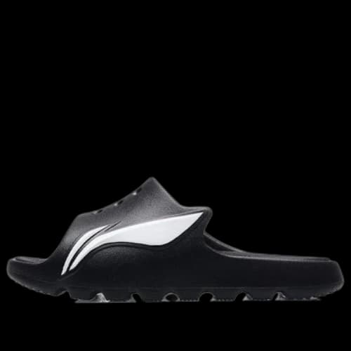 Li-Ning LNBB Basketball Slides 'Black White' (Women's)