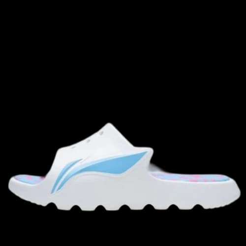 Li-Ning LNBB Slides 'White Blue' (Women's)