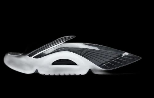 Li-Ning Badfive Speed 9 Slides 'White Black'