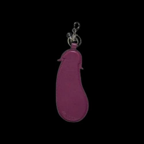 JW Anderson Aubergine Keyring 'Purple'