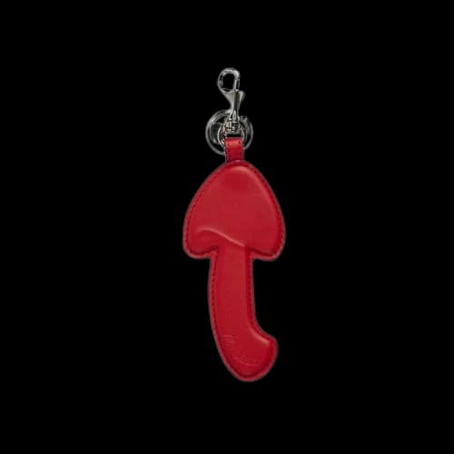 JW Anderson Mushroom Keyring 'Red'