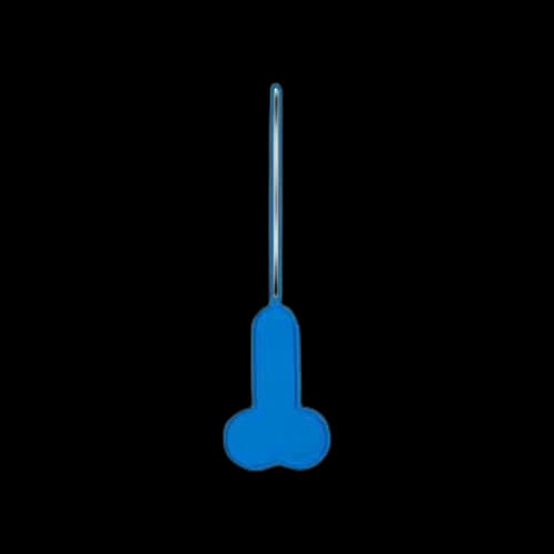 JW Anderson Penis Shape Charm 'Blue'