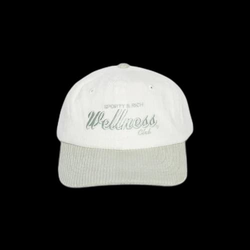 Sporty & Rich Draft Corduroy Hat 'White'