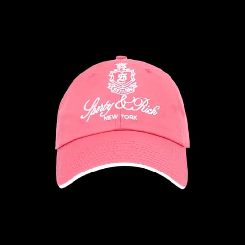 Sporty & Rich Vendome Hat 'Cotton Candy/White'