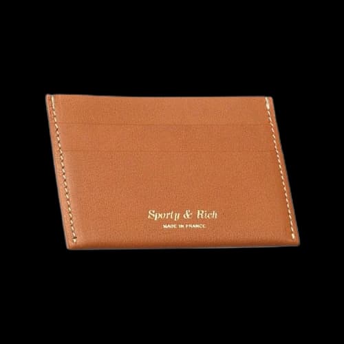 Sporty & Rich Cardholder 'Camel'